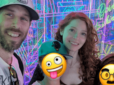 Evan with family